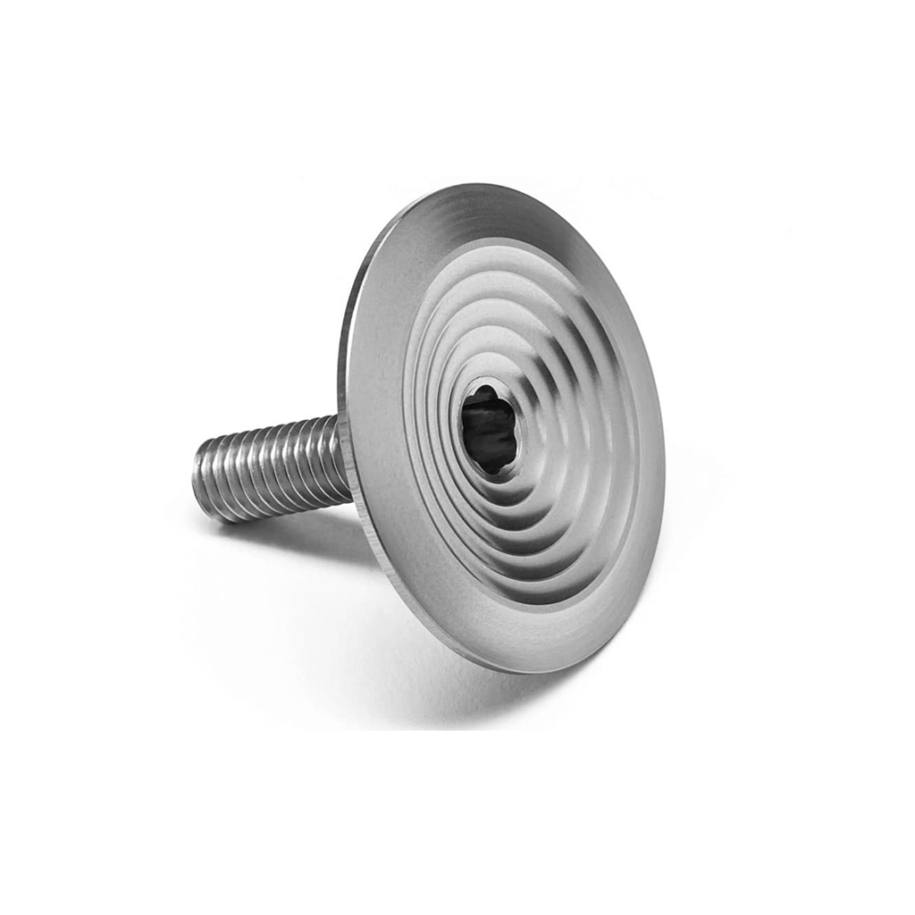 Absolute Black Headset Top Cap Titanium